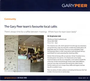 Mr Brightside interior Gary Peer review